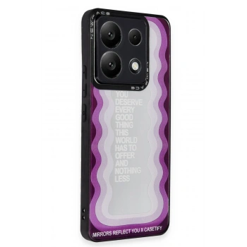 Mey İthalat®   Redmi Note 13 Pro 5G Kılıf Mirror Desenli Kapak - Mirror - 5