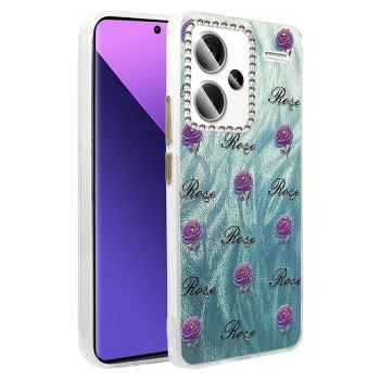Mey İthalat® Redmi Note 13 Pro Plus Kılıf Blade Aynalı Desenli Kapak - Desen 9