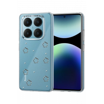 Mey İthalat®   Redmi Note 14 Pro 4G Fiyonk Desenli Kapak - Desen 8