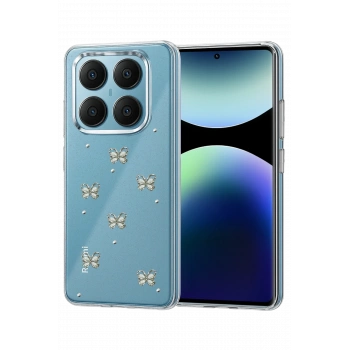 Mey İthalat®   Redmi Note 14 Pro 4G Fiyonk Desenli Kapak - Desen 9