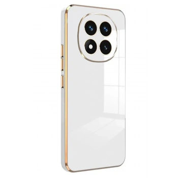 Mey İthalat®   Redmi Note 14 Pro 4G Kılıf Volet Silikon - Beyaz