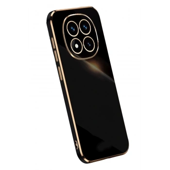 Mey İthalat®   Redmi Note 14 Pro Plus Kılıf Volet Silikon - Siyah