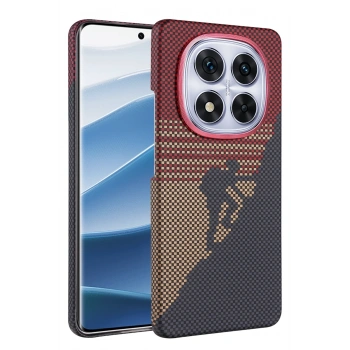 Mey İthalat®   Redmi Note 14 Pro Plus Vega Magsafe Kapak - Kırmızı