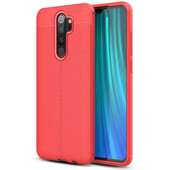 Mey İthalat® Redmi Note 8 Pro Kılıf Auto Focus Kapak - Kırmızı