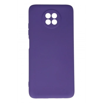 Mey İthalat®   Redmi Note 9 5G Kılıf Nano içi Kadife Silikon - Mor