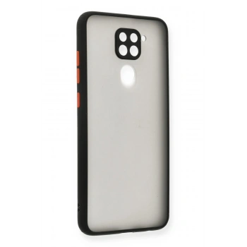 Mey İthalat®   Redmi Note 9 Kılıf Montreal Silikon Kapak - Siyah
