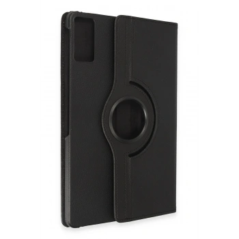 Mey İthalat®   Redmi Pad Kılıf 360 Tablet Deri Kılıf - Siyah