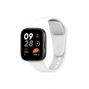 Mey İthalat® Redmi Watch 3 Klasik Kordon - Beyaz