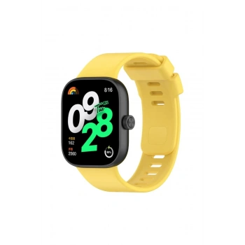 Mey İthalat®   Redmi Watch 4 Klasik Kordon - Sarı