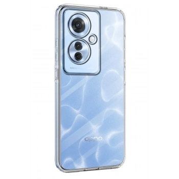 Mey İthalat®   Reno 11F Kılıf Lüx Şeffaf Silikon