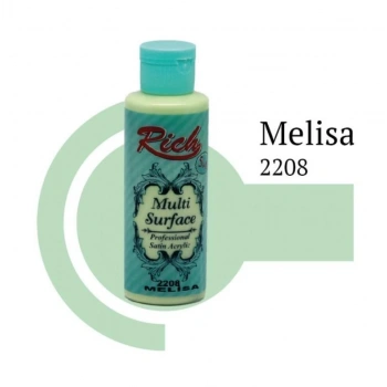 Mey İthalat® Rich Multi Surface 2208 Melisa Akrilik Boya 120 cc