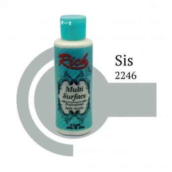 Mey İthalat® Rich Multi Surface 2246 Sis Akrilik Boya 120 cc