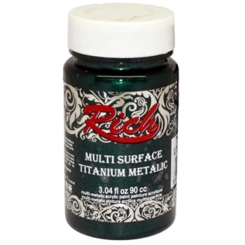 Mey İthalat® Rich Multi Surface Titanium 2554 Antik Yeşil Metalik 90 cc