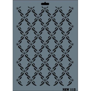 Mey İthalat® Rich New Seri N-112 Stencil 35x25 cm