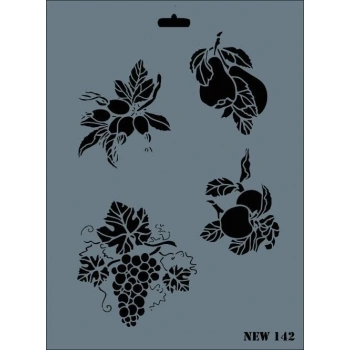 Mey İthalat® Rich New Seri N-142 Stencil 35x25 cm