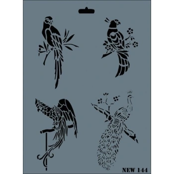 Mey İthalat® Rich New Seri N-144 Stencil 35x25 cm