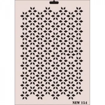 Mey İthalat® Rich New Seri N-154 Stencil 35x25 cm