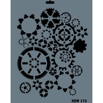 Mey İthalat® Rich New Seri N-173 Stencil 35x25 cm