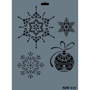 Mey İthalat® Rich New Seri N-212 Stencil 35x25 cm