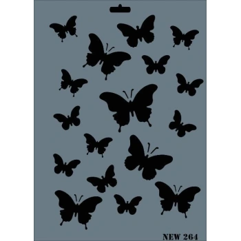 Mey İthalat® Rich New Seri N-264 Stencil 35x25 cm