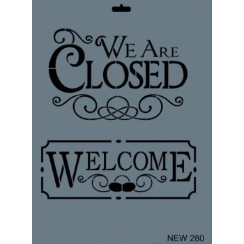 Mey İthalat® Rich New Seri N-280 Stencil 35x25 cm