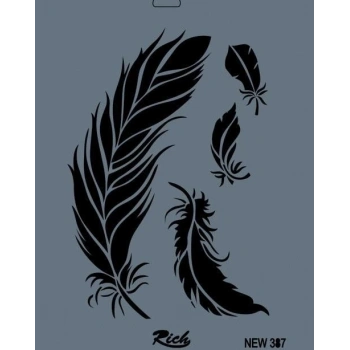 Mey İthalat® Rich New Seri N-387 Stencil 35x25 cm