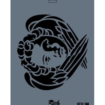 Mey İthalat® Rich New Seri N-388 Stencil 35x25 cm