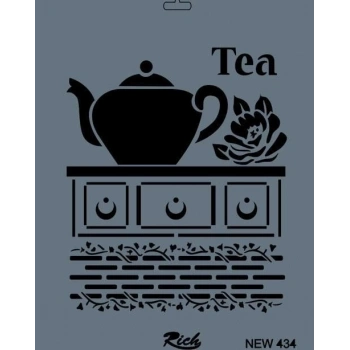 Mey İthalat® Rich New Seri N-434 Stencil 35x25 cm