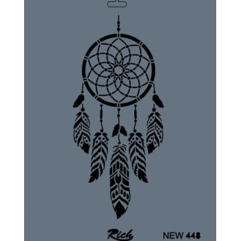 Mey İthalat® Rich New Seri N-448 Stencil 35x25 cm