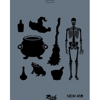 Mey İthalat® Rich New Seri N-459 Stencil 35x25 cm