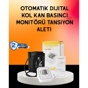Mey İthalat® Ritmi Tespit Özellikli Dijital Tansiyon Aleti