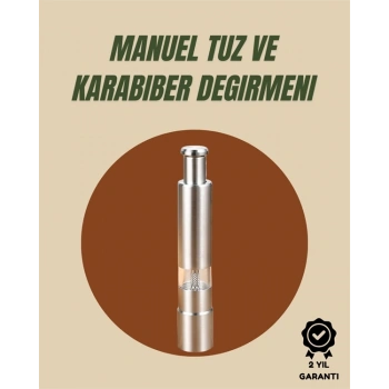 Mey İthalat® Sağlıklı ve Dayanıklı Gıda Sınıfı Paslanmaz Çelik Öğütücü