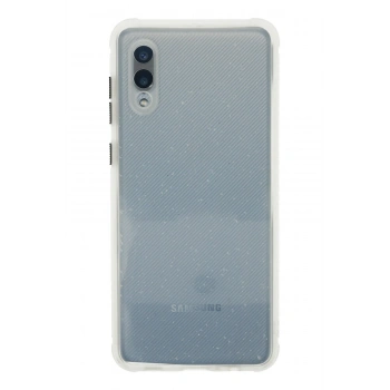 Mey İthalat®  Samsung Galaxy A02 Kılıf Miami Şeffaf Silikon - Şeffaf