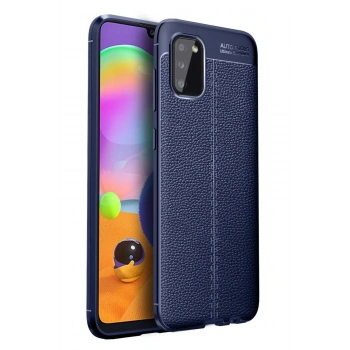 Mey İthalat®  Samsung Galaxy A02S Kılıf Auto Focus Kapak - Lacivert