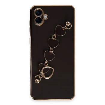 Mey İthalat®  Samsung Galaxy A04 Kılıf Esila Silikon - Siyah