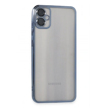 Mey İthalat®  Samsung Galaxy A05 Kılıf  Lensli Silikon - Lacivert
