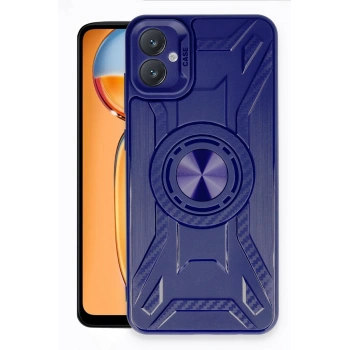 Mey İthalat®  Samsung Galaxy A05 Kılıf Lincoln Silikon - Lacivert