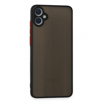 Mey İthalat® Samsung Galaxy A05 Kılıf Montreal Silikon Kapak - Siyah