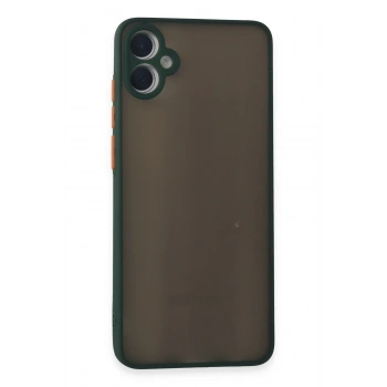 Mey İthalat® Samsung Galaxy A05 Kılıf Montreal Silikon Kapak - Yeşil