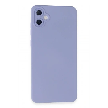Mey İthalat®  Samsung Galaxy A05 Kılıf Nano içi Kadife Silikon - Lila