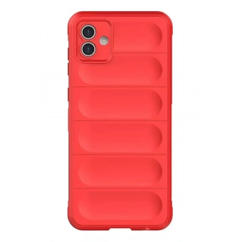 Mey İthalat®  Samsung Galaxy A05 Kılıf Optimum Silikon - Kırmızı