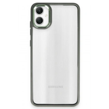 Mey İthalat®  Samsung Galaxy A05 Kılıf Power Silikon - Koyu Yeşil
