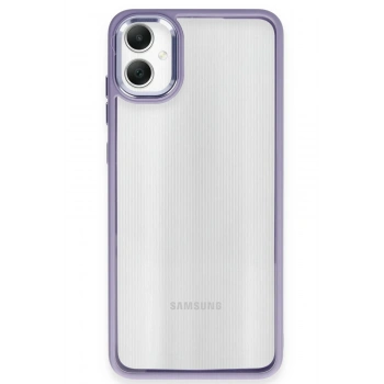 Mey İthalat®  Samsung Galaxy A05 Kılıf Power Silikon - Lila