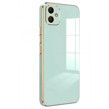 Mey İthalat®  Samsung Galaxy A05 Kılıf Volet Silikon - Açık Yeşil