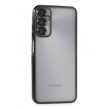Mey İthalat®  Samsung Galaxy A05S Kılıf  Lensli Silikon - Siyah