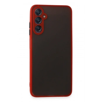 Mey İthalat®  Samsung Galaxy A05S Kılıf Montreal Silikon Kapak - Kırmızı