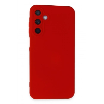 Mey İthalat®  Samsung Galaxy A05S Kılıf Nano içi Kadife Silikon - Kırmızı