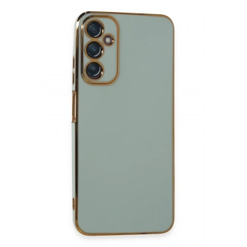 Mey İthalat®  Samsung Galaxy A05S Kılıf Volet Silikon - Açık Yeşil