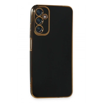 Mey İthalat®  Samsung Galaxy A05S Kılıf Volet Silikon - Siyah