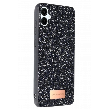 Mey İthalat®  Samsung Galaxy A06 Bright Simli Kapak - Siyah